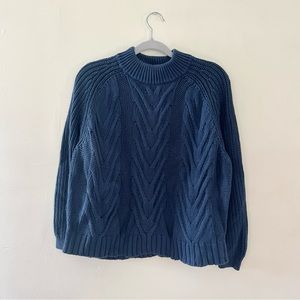 J Crew Cable knit sweater